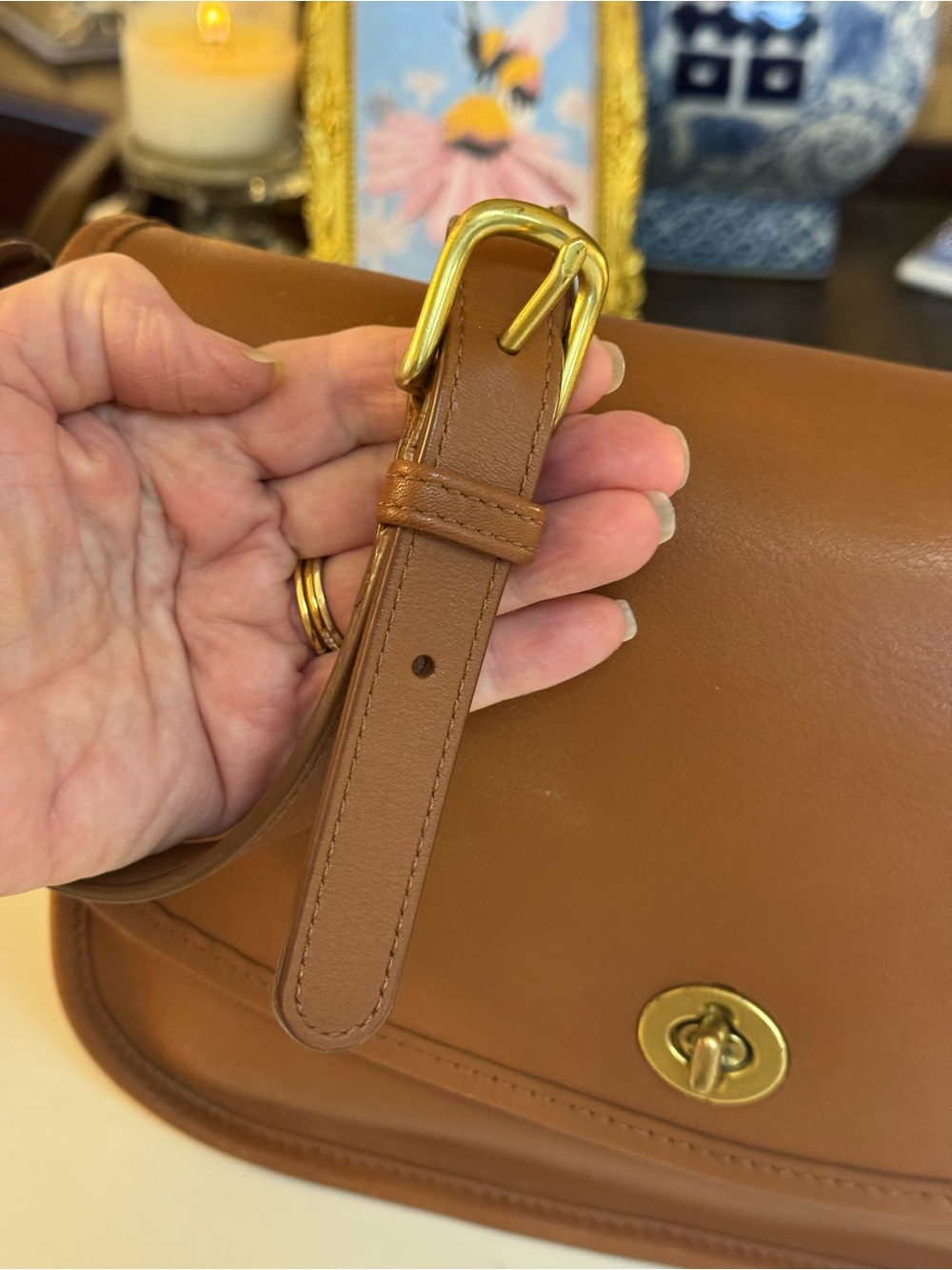 🤎 VINTAGE COACH TAN CITY BAG! - Picture 7 of 11